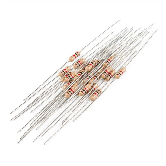 ATYAI 120 Ohm CFR 5% 0.25W Resistor, 3 Color Band (50pcs Pack)