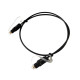 Digital Optical Audio Cable Toslink Cable - Fiber Optic Cord for Home Theater