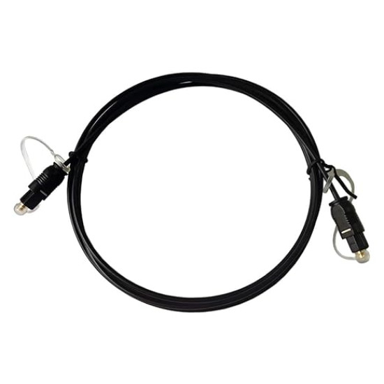 Digital Optical Audio Cable Toslink Cable - Fiber Optic Cord for Home Theater