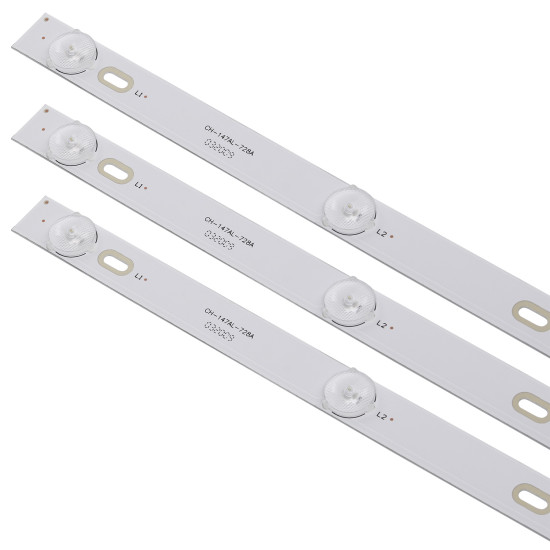 LED Backlight Strip 7 LED 6V, Generic 24 Inch Long For 32 Inch TV