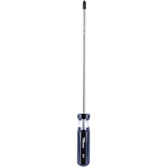 Tltergo Chrome Vanadium Star Screwdriver 6 X 200mm, Black and Metallic